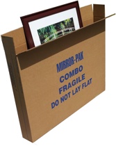 2 pc mirror cartons 2 piece mirror boxes